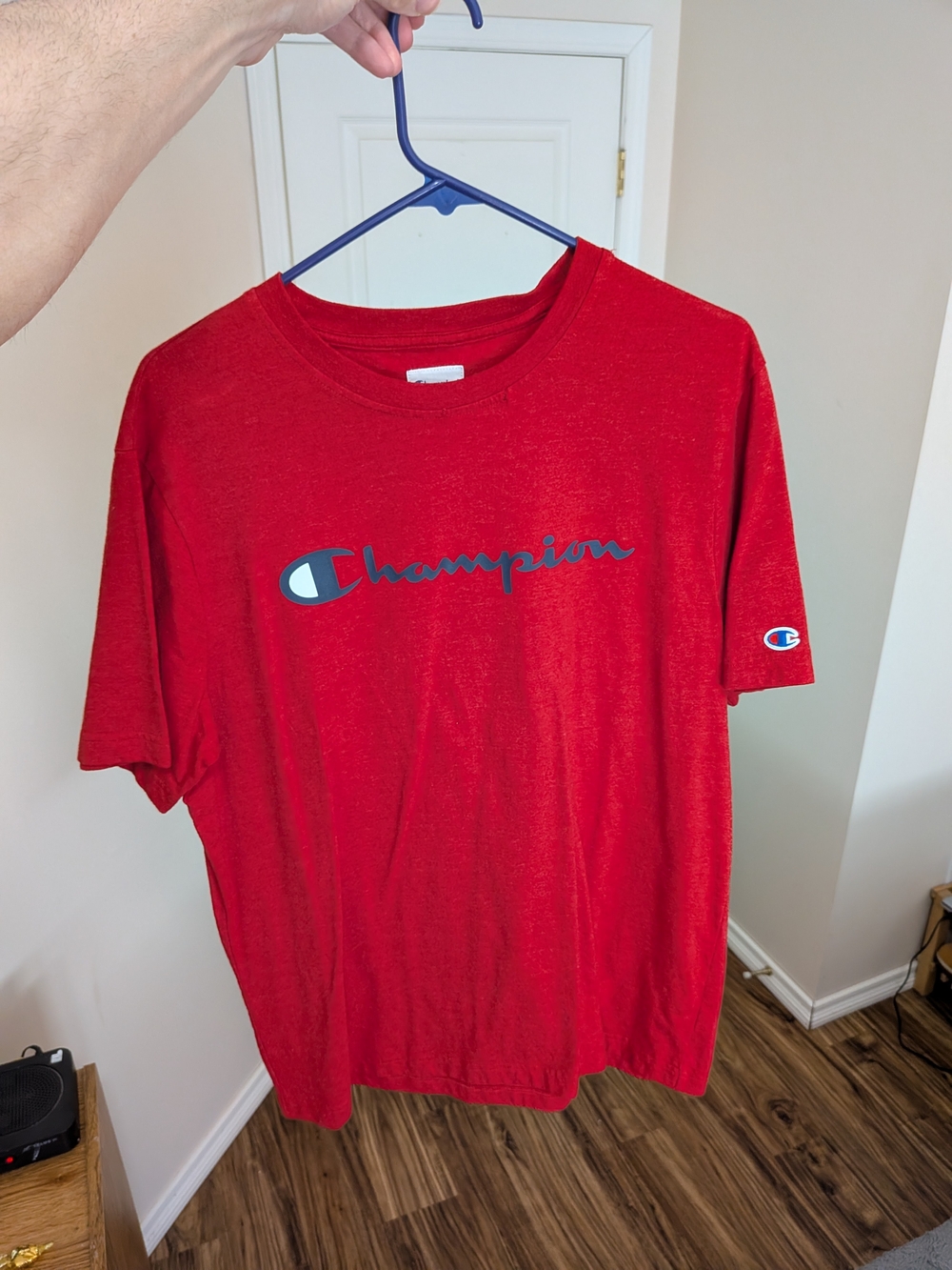 Red Champion Shirt